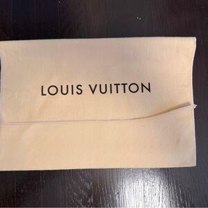 Louis Vuitton Tan Dust Bag